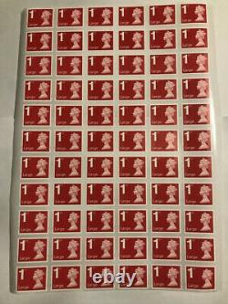 1000 X 1st Class Large Letter Royal Mail Stamps New Self Adhesive FAST & FREE