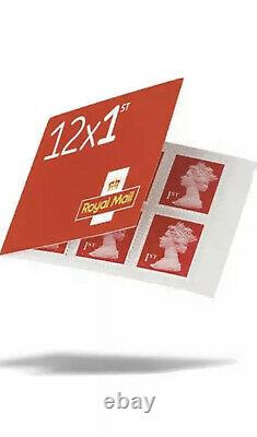 1000 X First Class Stamps On Books Self Adhesive, NEW Unused 1st class post