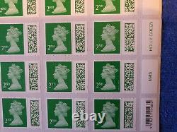 1000 x 2ND SECOND CLASS BRAND NEW BARCODED ROYAL MAIL SWAP-OUT STAMPS UNFRANKED