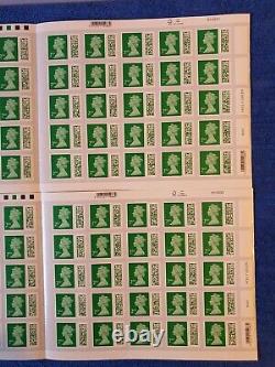 1000 x 2ND SECOND CLASS BRAND NEW BARCODED ROYAL MAIL SWAP-OUT STAMPS UNFRANKED