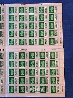 1000 x 2ND SECOND CLASS BRAND NEW BARCODED ROYAL MAIL SWAP-OUT STAMPS UNFRANKED