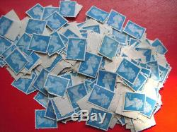 1000 x 2nd Class Royal Mail Stamps Unfranked, No Gum, Off Paper Face Value £610