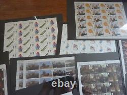 1000 x GB 1st CLASS pictorial STAMPS in sheets MNH £1100 FACE SEE PHOTOS