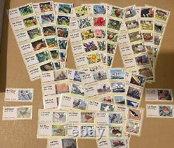 100 1st Class Self Adhesive Post & Go Stamps. All Different. FV £125 (lot2)