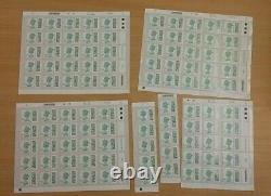 100 £5 barcoded stamps high face value £500 10% discounted cheap postage £450