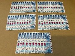 100 International (50 Worldwide 50 Europe) High Value Stamps FV £250