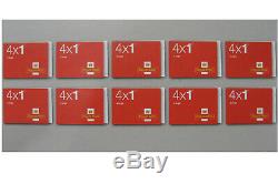 100 Royal Mail 1st First Class Large Letter Stamps 25 Booklet Self Adhesive New