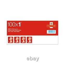 100 x 1st Class Red Stamps Booklet Brand New? Geniune Barcode? Free delivery