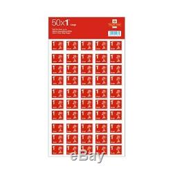 100 x Large Letter 1st Class Self-Adhesive Stamps Royal Mail FAST & FREE UK Post
