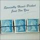 10,000 2nd Class Unfranked Stamps Second EXCELLENT QUALITY no gum stamp blue UK