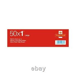 10 x 50 x Large 1st Class Royal Mail Letter Stamp Sheet Free Postage