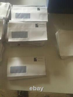 1500+ Prepaid Royal Mail 1ST First & 2nd Second Class Envelopes White