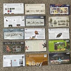 15 x Royal Mail Presentation Packs From 2019, Stamps Value Apx £200