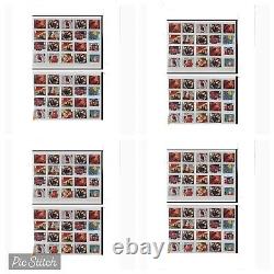 160 Large Letter 1st Class Xmas Unfranked Stamps