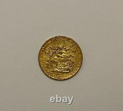1820 Gold 22ct Full Sovereign George III Rare Closed 2 Fine FREE POST