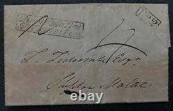 1824 Great Britain Entire from Castle Cary-Sheptn Mallet/5th Clause Post
