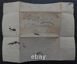 1824 Great Britain Entire from Castle Cary-Sheptn Mallet/5th Clause Post