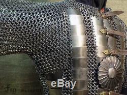 18GA Steel Early Medieval Mail Plate Armor Cuirass Medieval Breastplate Chest