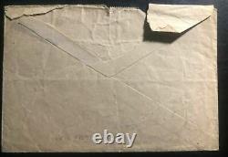 1943 Libya British Field Post Active Service Censored Cover To Leicester England