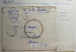1944 British Field Post Office 850 Gold Beach OAS Cover To Hayes England D Day