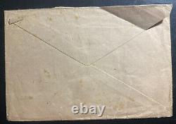 1945 British Field Post Office 17 OAS Censored Cover To Leics England