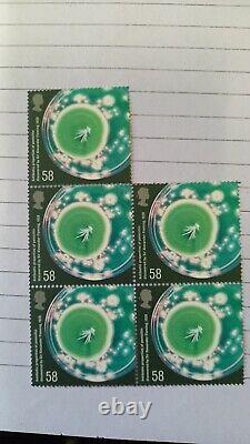 195 NEW UNUSED 1st (165) + 2nd (30) class commemorative stamps set job lot GB