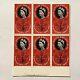 1961 Britain Stamps #379 Block Of 6 Post Office Savings Bank Queen Elizabeth II