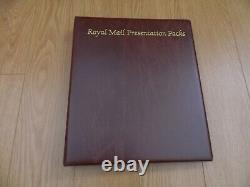 1965 To 1969 5 YEARS OF PRESENTATION PACKS IN MINT CONDITION WITH ALBUM
