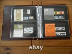 1965 To 1969 5 YEARS OF PRESENTATION PACKS IN MINT CONDITION WITH ALBUM