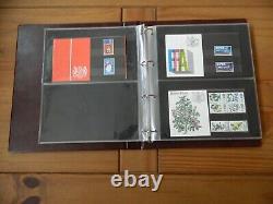 1965 To 1969 5 YEARS OF PRESENTATION PACKS IN MINT CONDITION WITH ALBUM