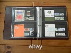 1965 To 1969 5 YEARS OF PRESENTATION PACKS IN MINT CONDITION WITH ALBUM