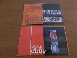 1966 YEAR SET of 7 PRESENTATION PACKS IN MINT CONDITION