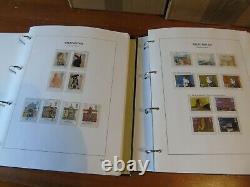 1970-99 Full Collection Housed In 2 Royal Mail Albums No Empty Spaces G-f-used