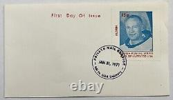 1971 British Postal Strike Mail Delivery To USA Private Mail Fdc Cover Aldrin