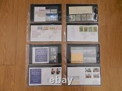 1980 to 1983 4 YEARS OF PRESENTATION PACKS + FDC'S WITH ALBUM IN MINT CONDITION
