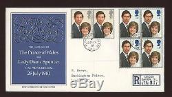 1981 Royal Wedding ROYAL COURT Post Office with BUCKINGHAM PALACE CDS FDC