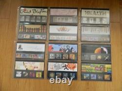 1995 to 1999 5 YEARS OF PRESENTATION PACKS + FDC ALBUM IN MINT CONDITION