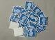 1,000 x 2nd Class UNFRANKED security Stamps BLUE no gum Off Paper Good Quality