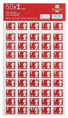 1st Class Large Letter Stamp 50x4 (200) Royal Mail