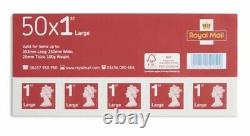 1st Class Large Letter Stamp 50x4 (200) Royal Mail