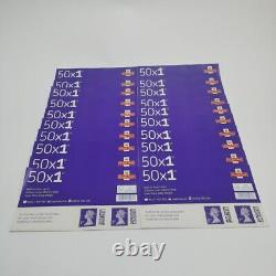 1st Class Royal Mail BARCODED Postage Stamps Letter / Large Letter