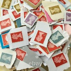 1st Class UNFRANKED 20/100/500 Standard GB/UK/British Stamps ON Backing