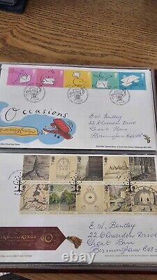 1st day cover stamps royal mail Job Lot Pristene Condition 2003-2006