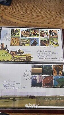 1st day cover stamps royal mail Job Lot Pristene Condition 2003-2006