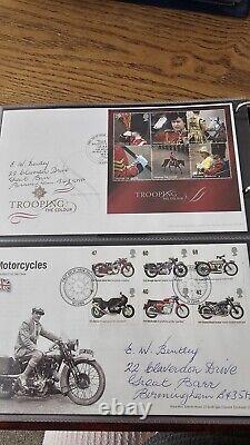 1st day cover stamps royal mail Job Lot Pristene Condition 2003-2006