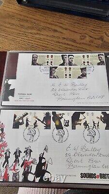 1st day cover stamps royal mail Job Lot Pristene Condition 2003-2006