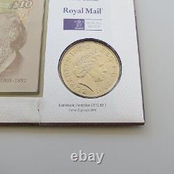 2001 Queen Victoria £10 Banknote Coin Cover UK First Day Cover Royal Mail