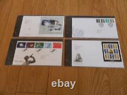2002 & 2003 39 X FDC's ALL SHS-IN MINT CONDITION WITH ALBUM-PLEASE SEE PHOTOS