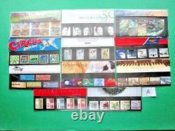 2002 A Year Set Of Eleven Commemorative Presentation Packs. (a). #01851