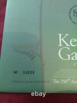 2009. Kew Gardens 250. Royal Mail /Mint FDC 50p coin cover Issue No. 04835